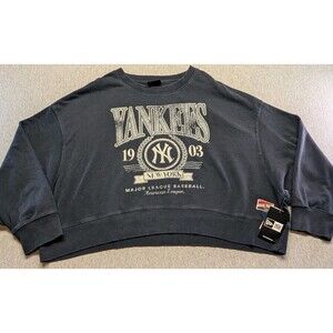 New York Yankees 1903 Womens Sweatshirt New Era Brand Size XL NEW W/ Tags